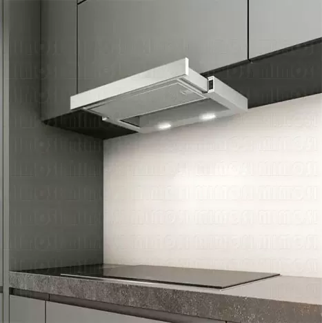Telescopic Cooker Hoods - Single Engine 60 cm